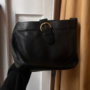 Vtg. Coach Black Crossbody